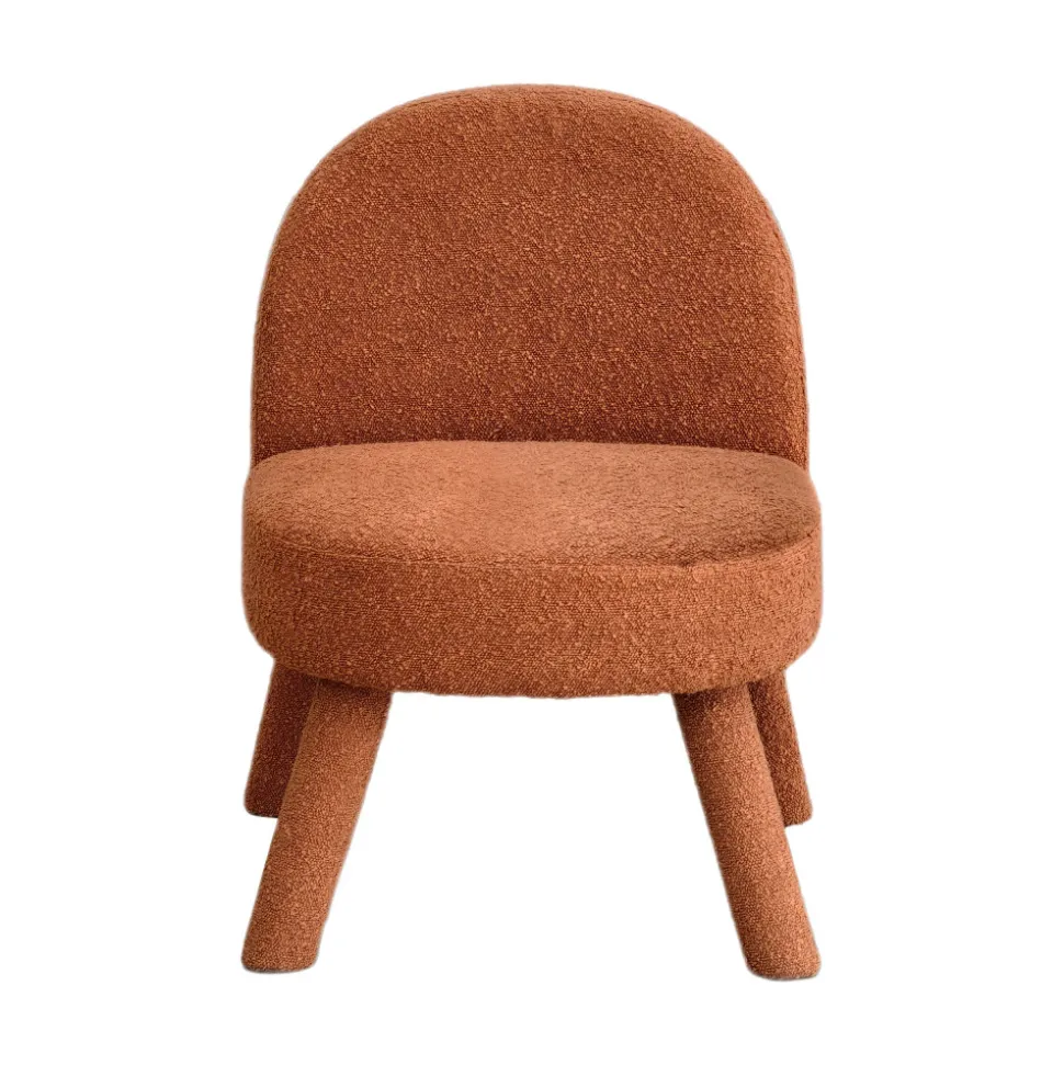 ABICA Fauteuil en tissu bouclette