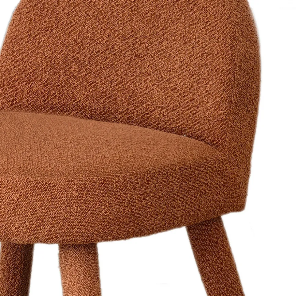 ABICA Fauteuil en tissu bouclette