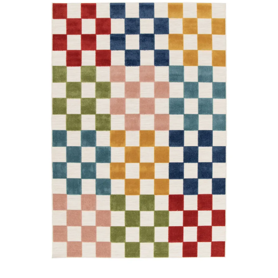 Addo – Tapis intérieur et extérieur à motif géométrique