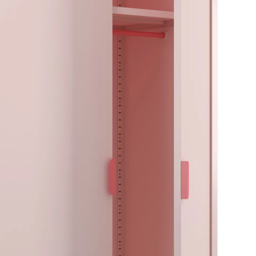 ADEL Armoire 2 portes en métal H180cm