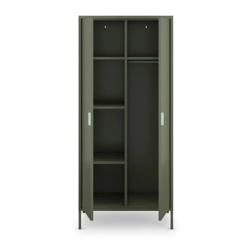 ADEL Armoire 2 portes en métal H180cm