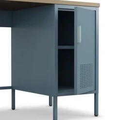 ADEL Bureau 1 porte en métal L120cm