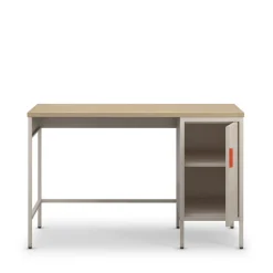 ADEL Bureau 1 porte en métal L120cm