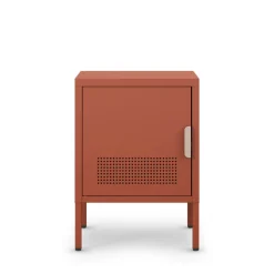 ADEL Table de chevet 1 porte en métal L40cm
