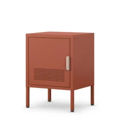 ADEL Table de chevet 1 porte en métal L40cm