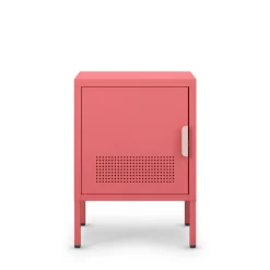 ADEL Table de chevet 1 porte en métal L40cm