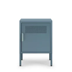ADEL Table de chevet 1 porte en métal L40cm