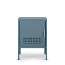 ADEL Table de chevet 1 porte en métal L40cm