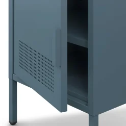 ADEL Table de chevet 1 porte en métal L40cm