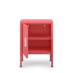 ADEL Table de chevet 1 porte en métal L40cm