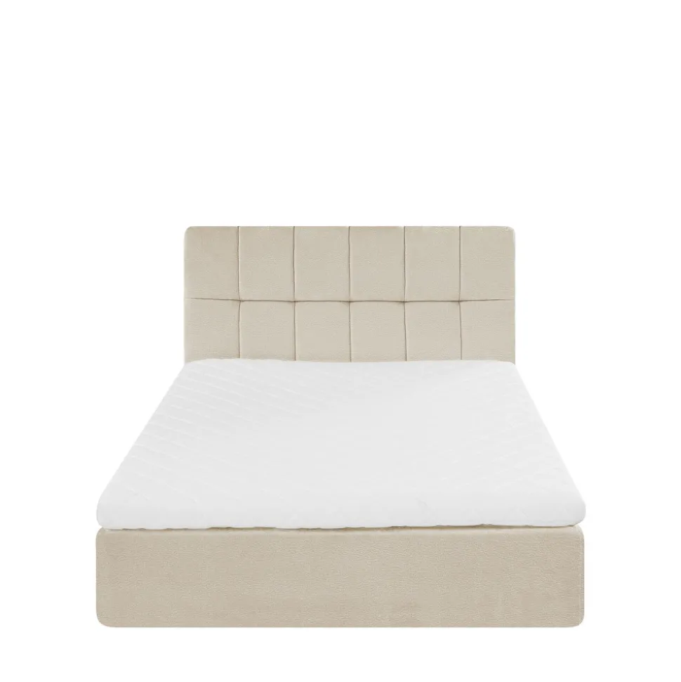 AIR NEST Lit complet compressé boxspring en tissu 160x200cm