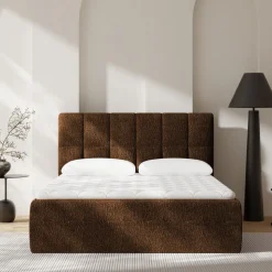 AIR NEST Lit complet compressé boxspring en tissu 160x200cm