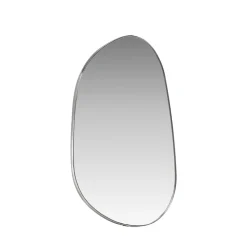 ASKERSUND Miroir organique en aluminium 65x40cm