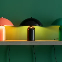 ASTUTO Lampe à poser champignon en métal