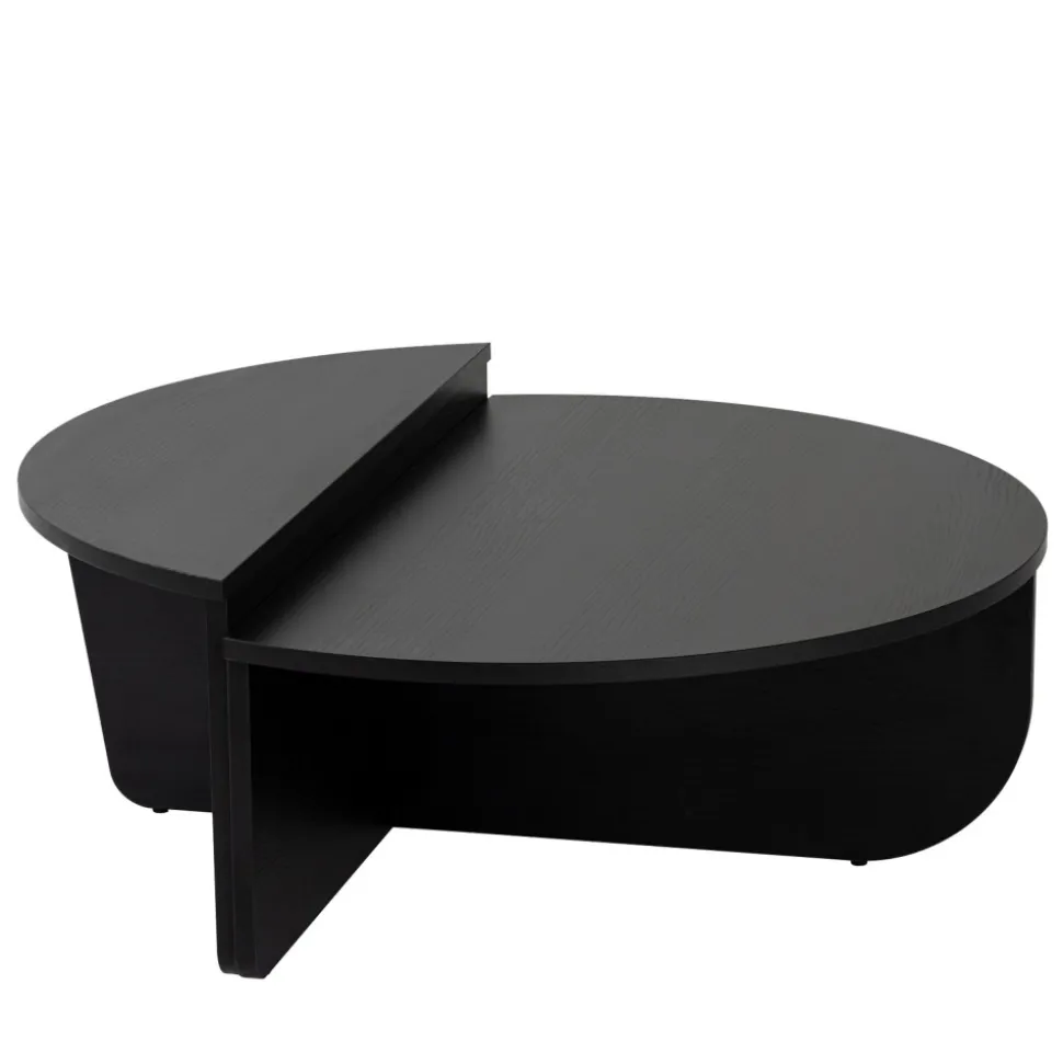 ASYA Lot de 2 tables basses en bois