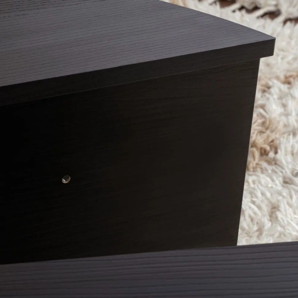 ASYA Lot de 2 tables basses en bois