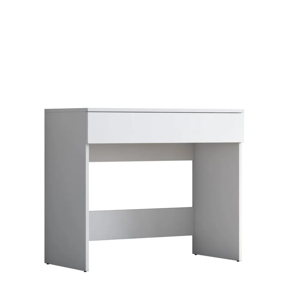 AURI Coiffeuse 1 tiroir en bois L90cm