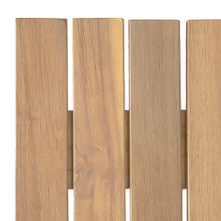 AVA Table à manger de jardin 6 personnes en bois