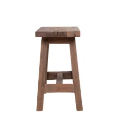 BARCELONA Tabouret en teck H45cm