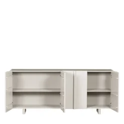 BASU Buffet 4 portes en bois L200cm