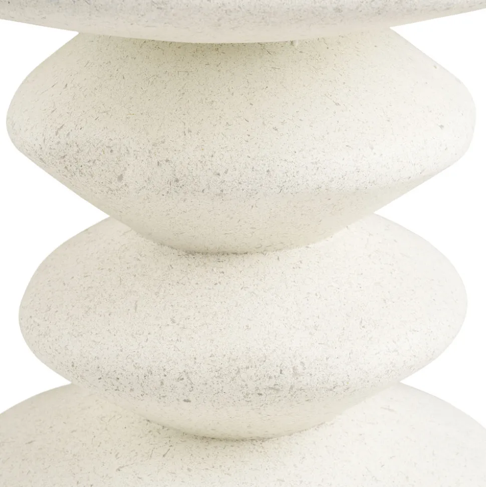 BLACKBURN Table d'appoint ronde en fibre d'argile ø36cm