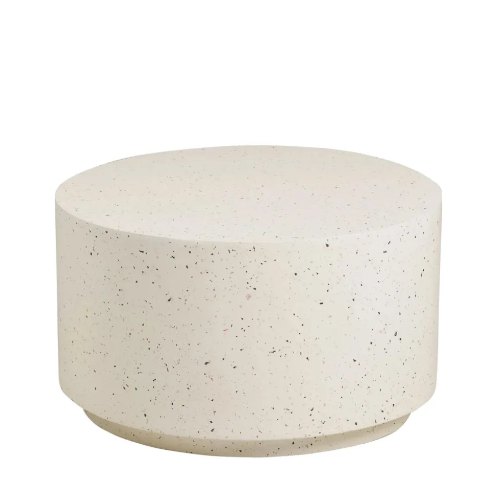 BONNIE Table basse ronde en effet terrazzo ø70cm