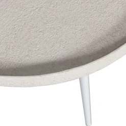BOUNDS Table basse ronde en métal ø58cm