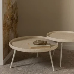 BOUNDS Table basse ronde en métal ø76cm