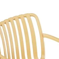 BRANO Lot de 2 fauteuils de jardin en résine