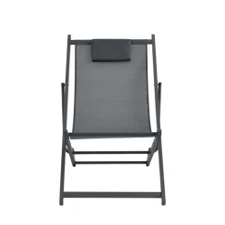 BRISA Lot de 2 chiliennes en aluminium