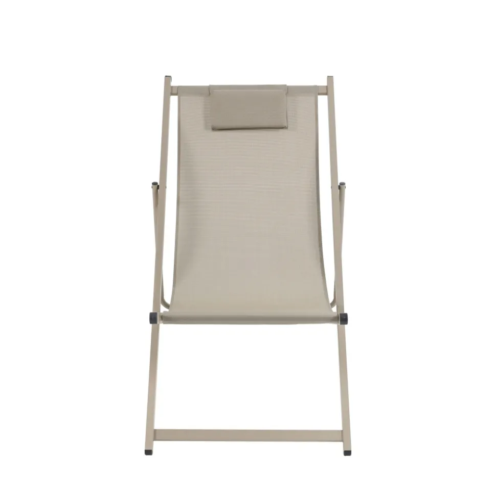 BRISA Lot de 2 chiliennes en aluminium