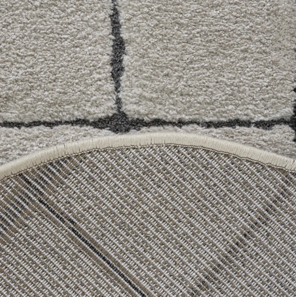 BYRON VI Tapis contemporain ovale