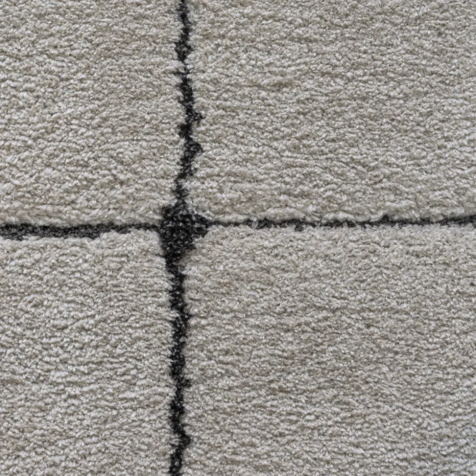 BYRON VI Tapis contemporain ovale
