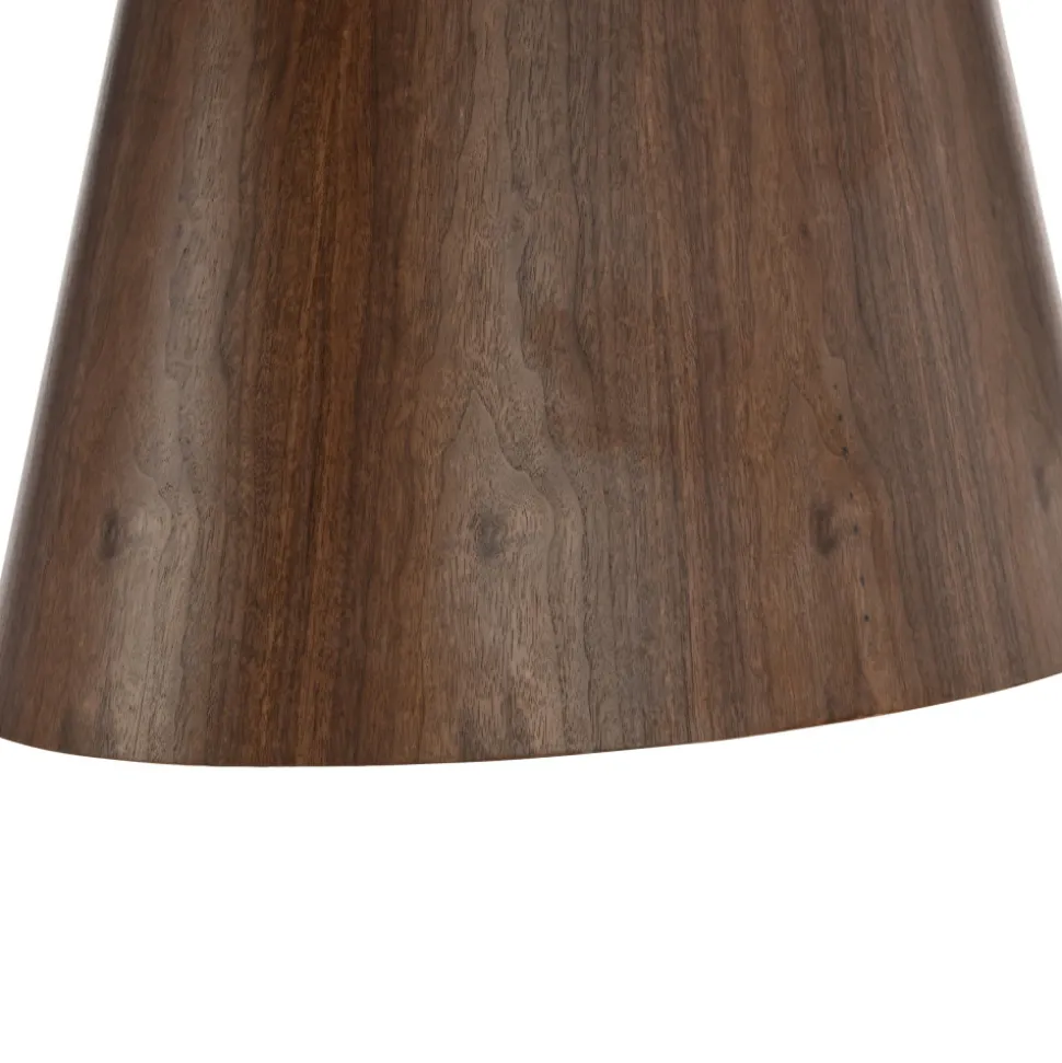 CAMI Table à manger extensible 6 à 8 personnes ovale en bois