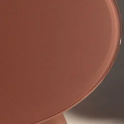 CELESTE Table à manger 4 personnes ronde en verre trempé et métal ø120cm