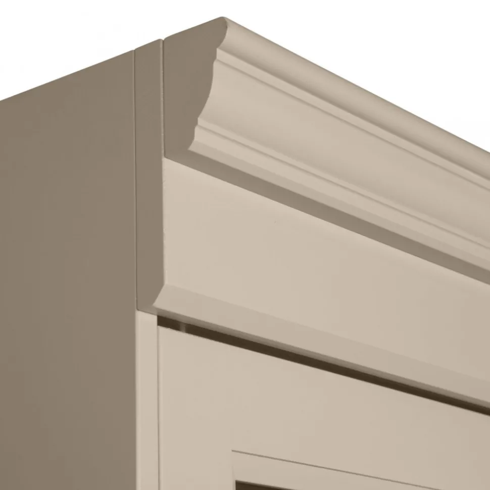 CHOWVaisselier 4 portes en bois