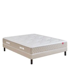 CLÉMAÉ 2 Matelas à ressorts et latex, accueil équilibré