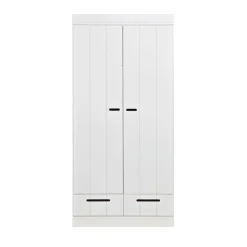 CONNECT Armoire en pin 2 portes 2 tiroirs