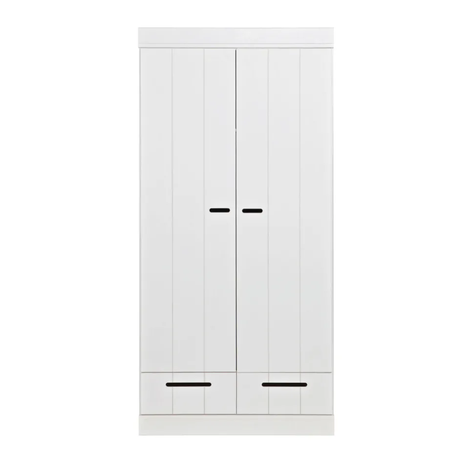 CONNECT Armoire en pin 2 portes 2 tiroirs