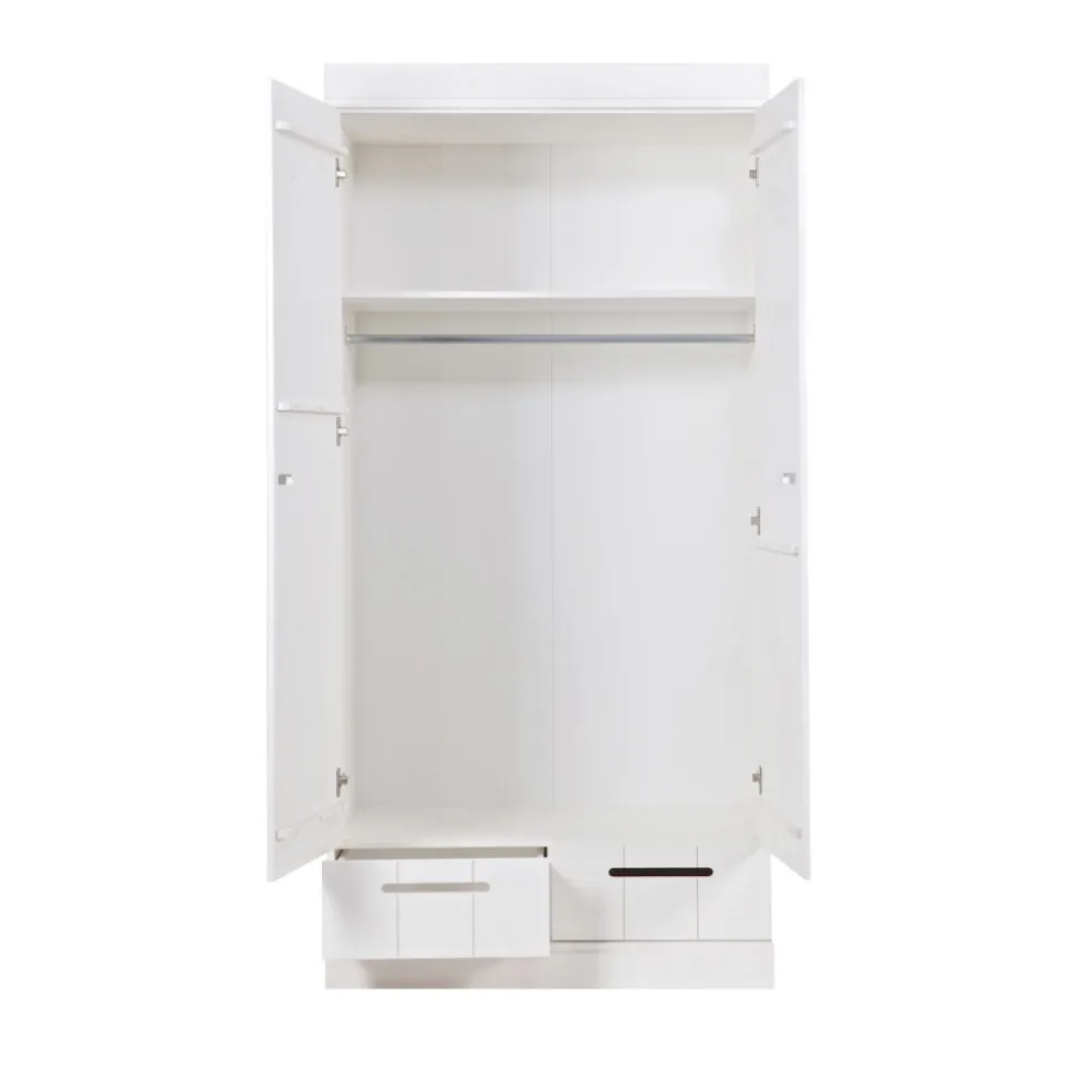CONNECT Armoire en pin 2 portes 2 tiroirs
