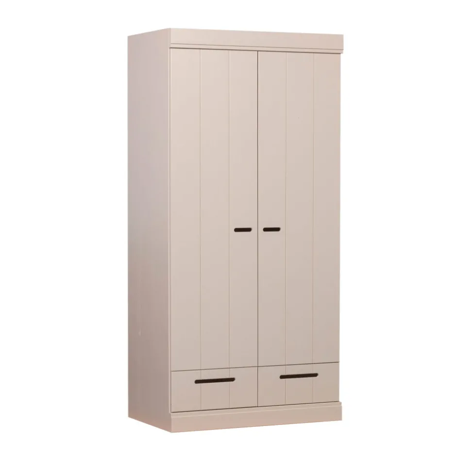 CONNECT Armoire en pin 2 portes 2 tiroirs
