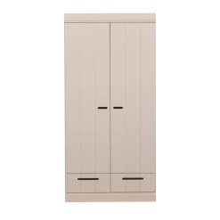 CONNECT Armoire en pin 2 portes 2 tiroirs