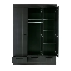 CONNECT Armoire vestiaire 3 portes / 3 tiroirs