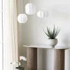 CONVENTRY Suspension ronde en soie ø28cm