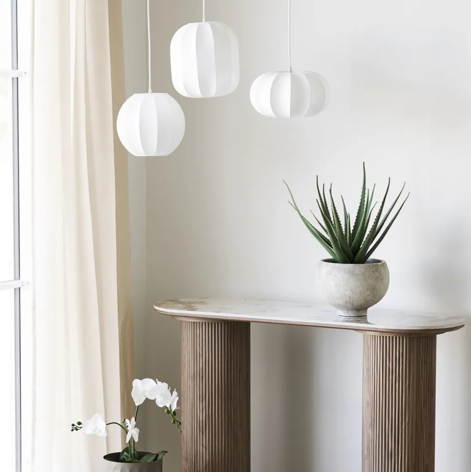 CONVENTRY Suspension ronde en soie ø28cm