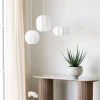 CONVENTRY Suspension ronde en soie ø25cm