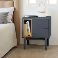 CORVO Table de chevet en bois