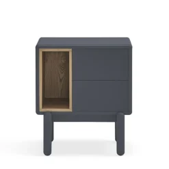 CORVO Table de chevet en bois
