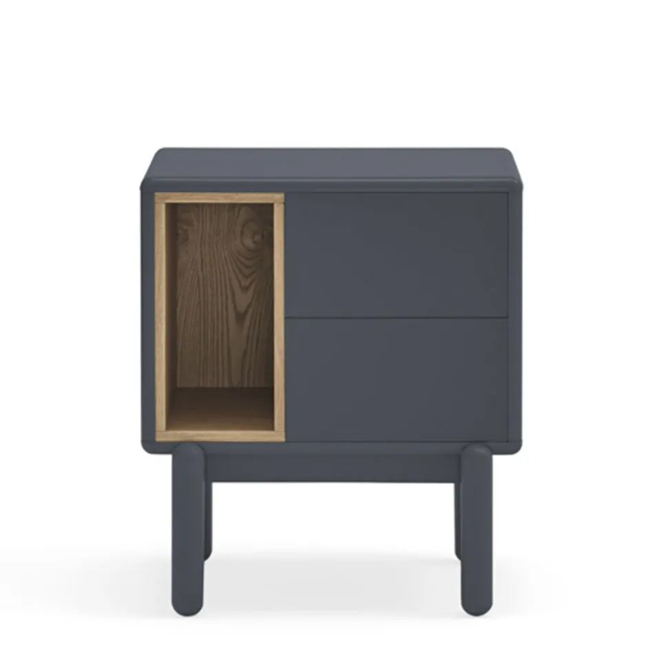 CORVO Table de chevet en bois