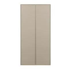 DAILY Armoire 2 portes, 2 tiroirs en bois H200cm